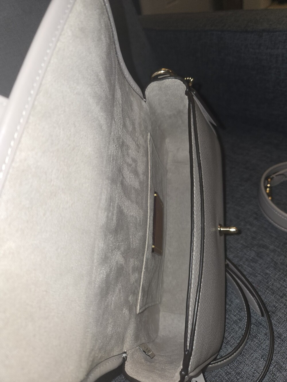 Coach Hadley Shoulder Bag- Gray - Picture 8 of 10